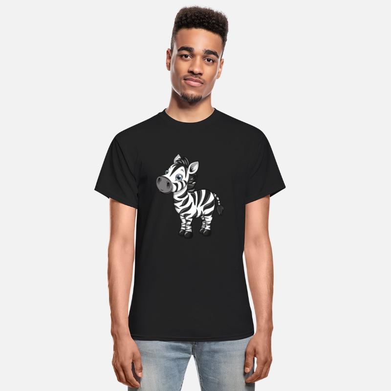 Charming Zebra Character with Big Eyes