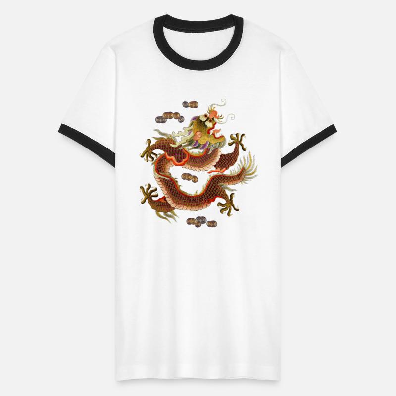 Chinese dragon embroidery