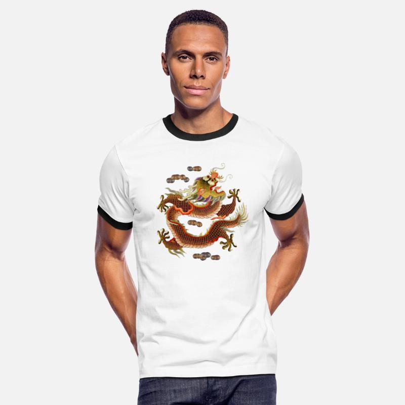 Chinese dragon embroidery