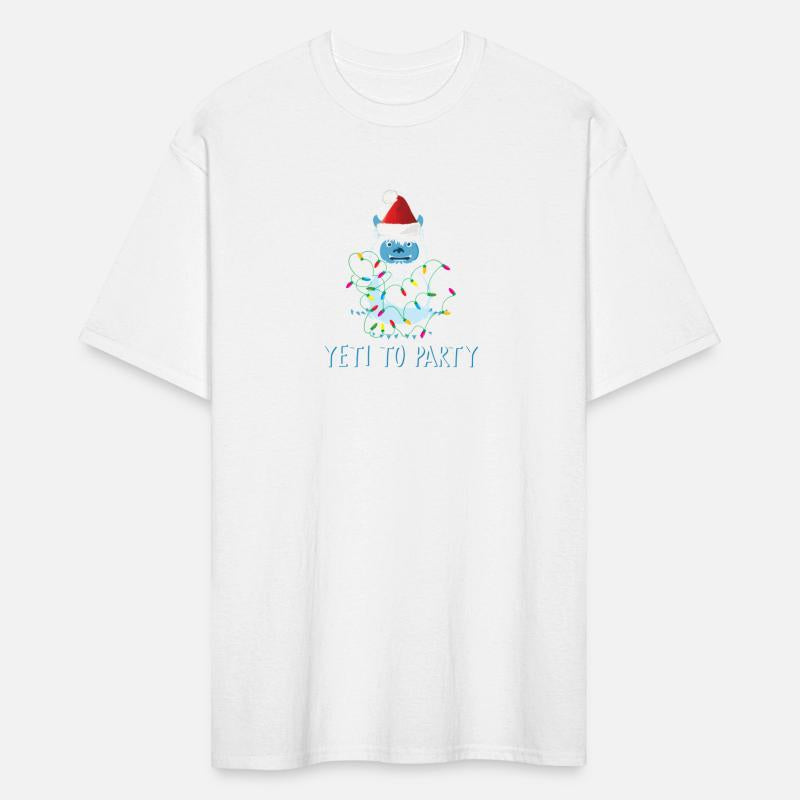 Christmas Yeti To Party T Shirt Cute Yeti for Xmas
