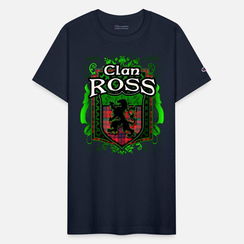 Clan Ross Tartan Rampant Lion Celtic