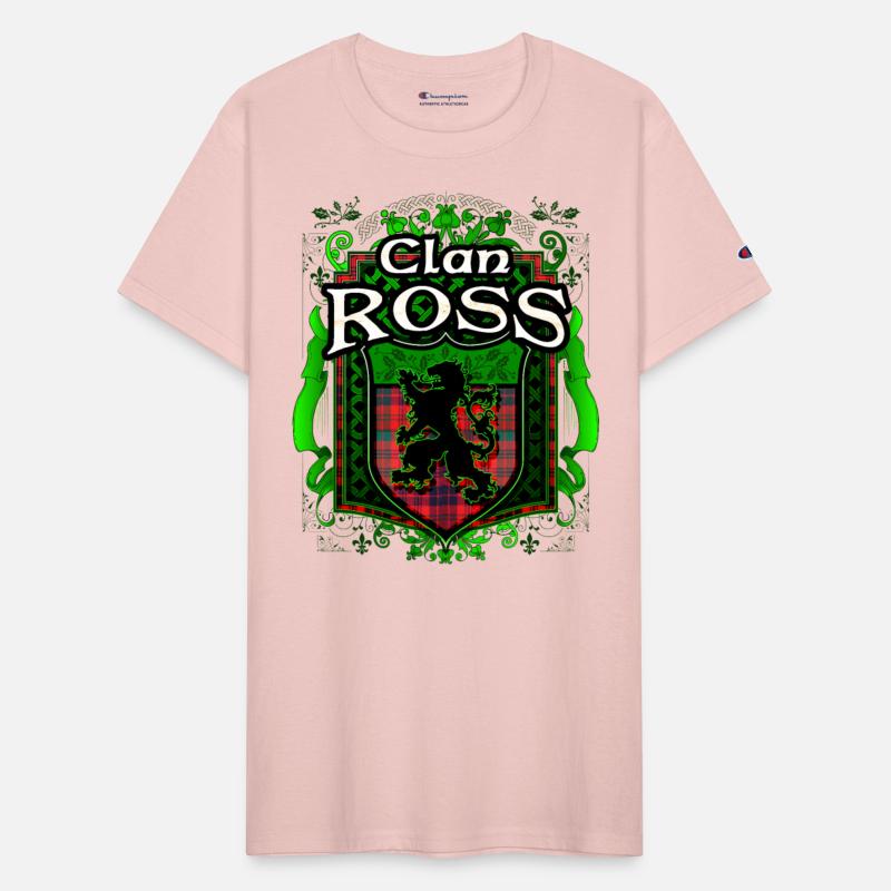 Clan Ross Tartan Rampant Lion Celtic