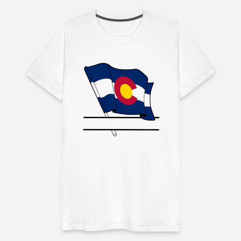 Colorado flag text banner