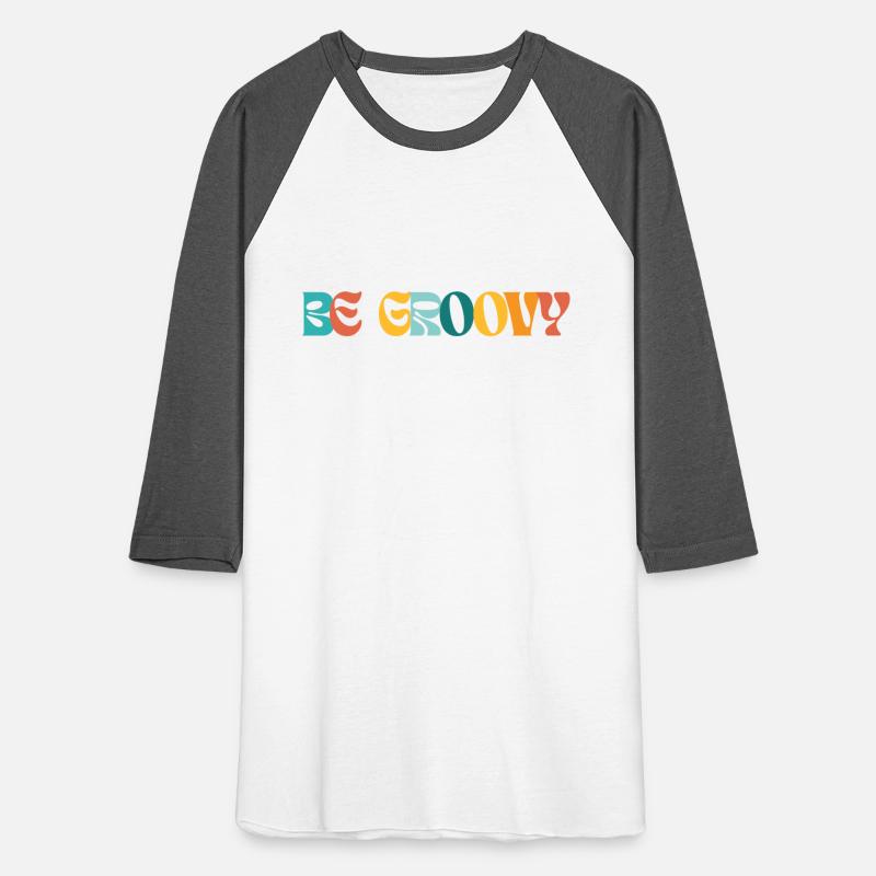 Colorful Be Groovy Text Graphic