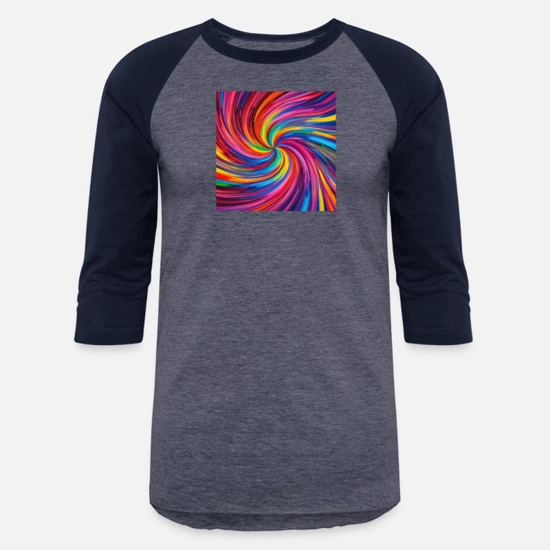 Colorful Vortex: Prismatic Whirlwind