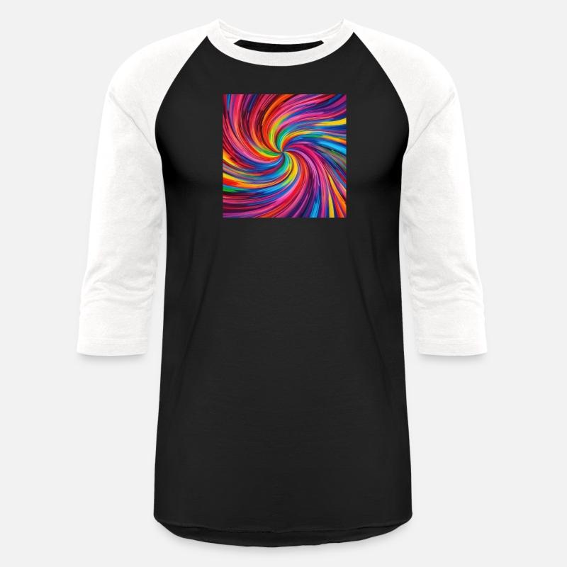 Colorful Vortex: Prismatic Whirlwind