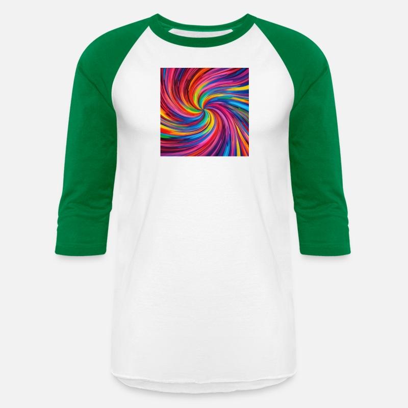 Colorful Vortex: Prismatic Whirlwind