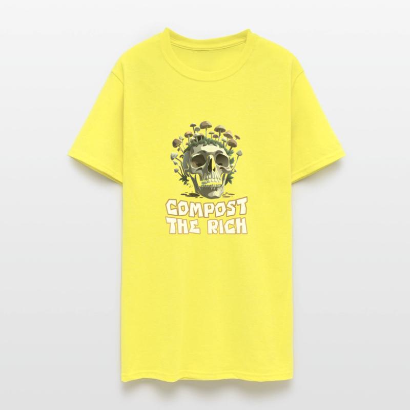 Compost The Rich - Mushroom Skull