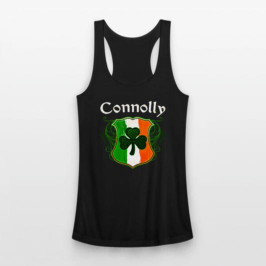 Connolly Irish Surname Ireland Flag Shamrock