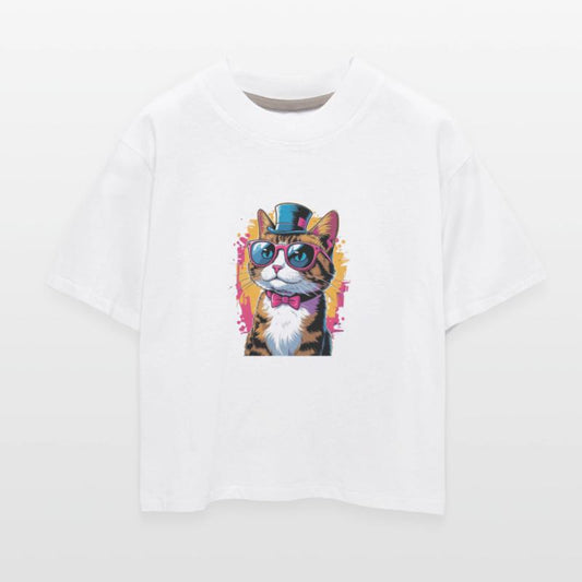 Cool Cat Vibes – Stylish Tuxedo Cat with Shades