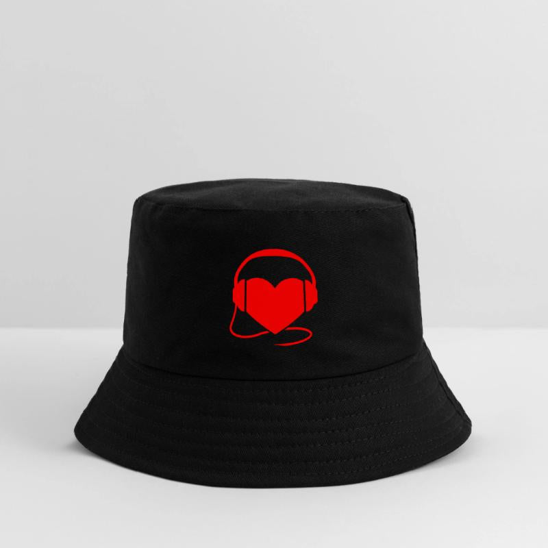 Cool Heart Party Love Heartbeat Headphone Sound DJ