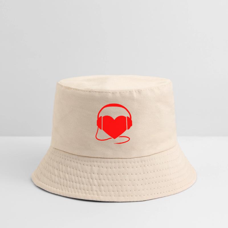 Cool Heart Party Love Heartbeat Headphone Sound DJ