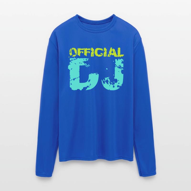 Cool Official DJ Club Music Party Stamp Graffiti