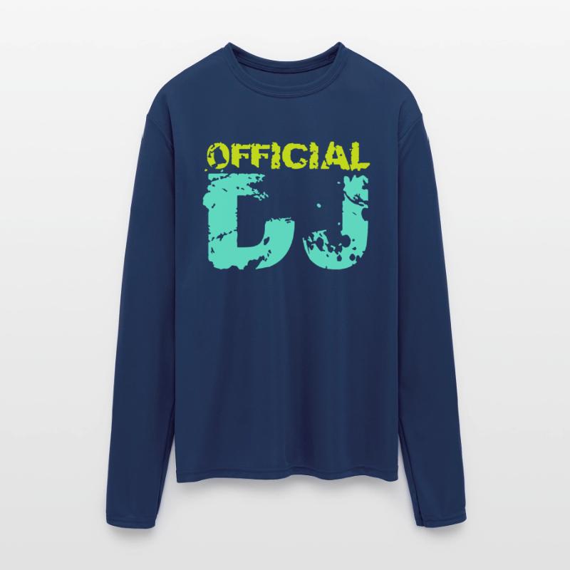 Cool Official DJ Club Music Party Stamp Graffiti