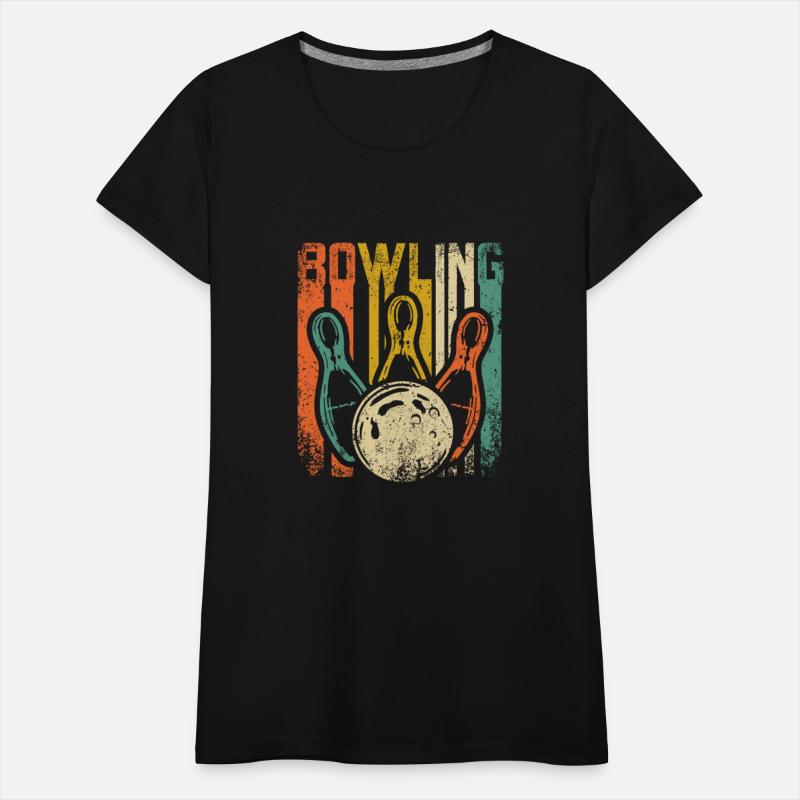 Cool Retro Vintage Bowling Design For Bowlers