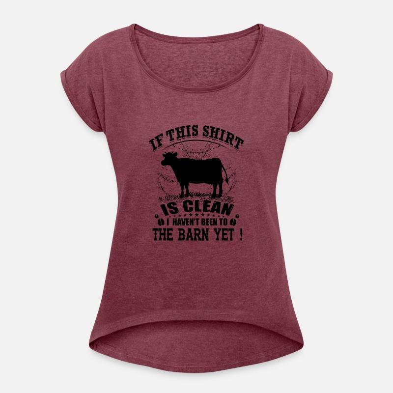 Cow - if this shirt is clean i haven't been to the