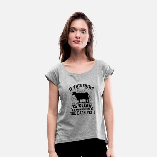 Cow - if this shirt is clean i haven't been to the