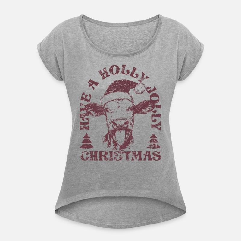 Cow Christmas Cow Xmas Cow Santa Claus Cow Holiday