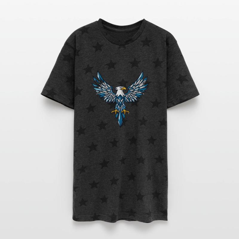"Crystal Eagle Freedom Tee" 🦅✨