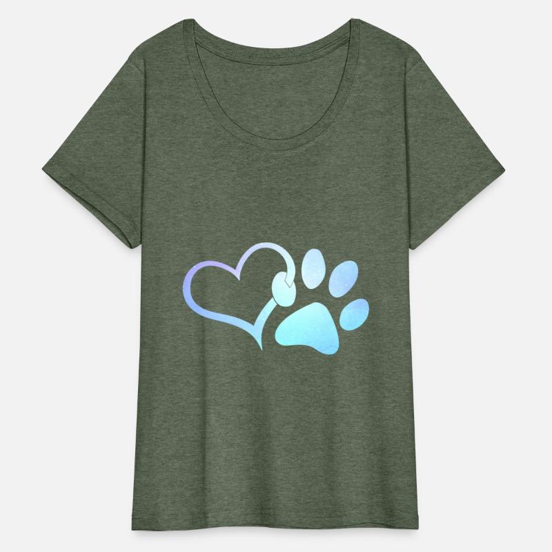 Cute Animal Paw Heart