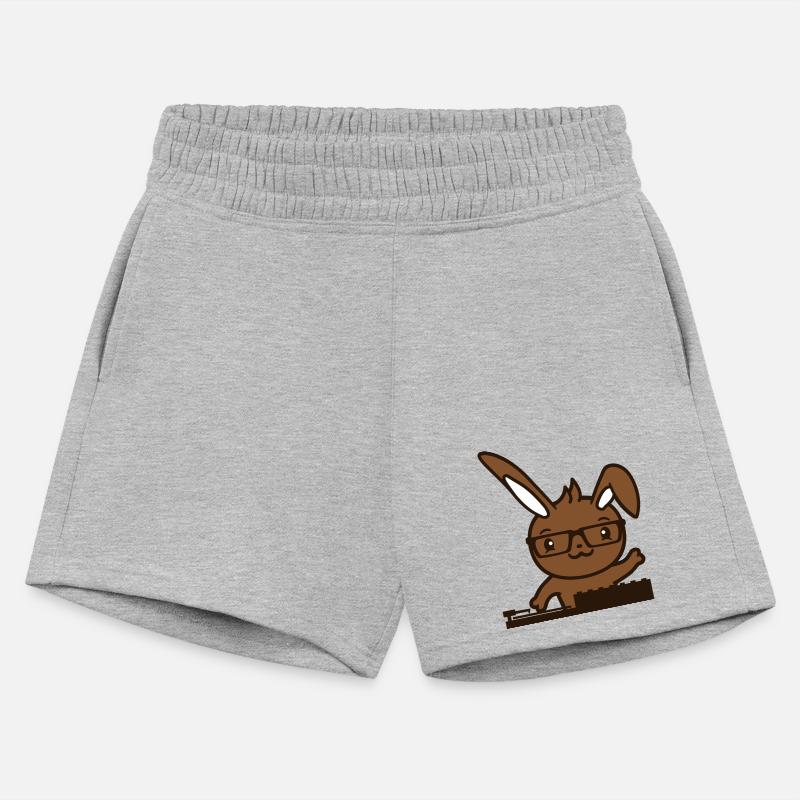 Cute Bunny DJ Rabbit Turntable Mixer Music Party