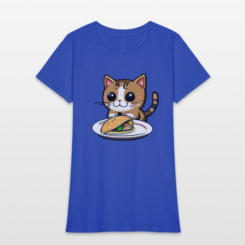 Cute Cat and Taco: A Playful Combination for Your