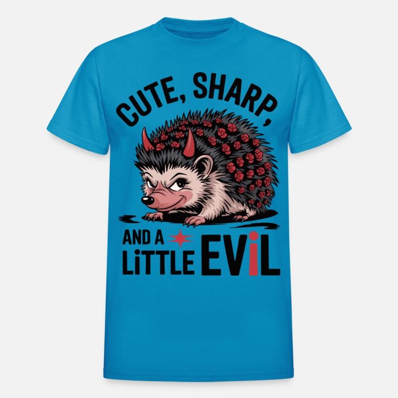 Cute, Sharp, and a Little Evil - Hedgehog Design