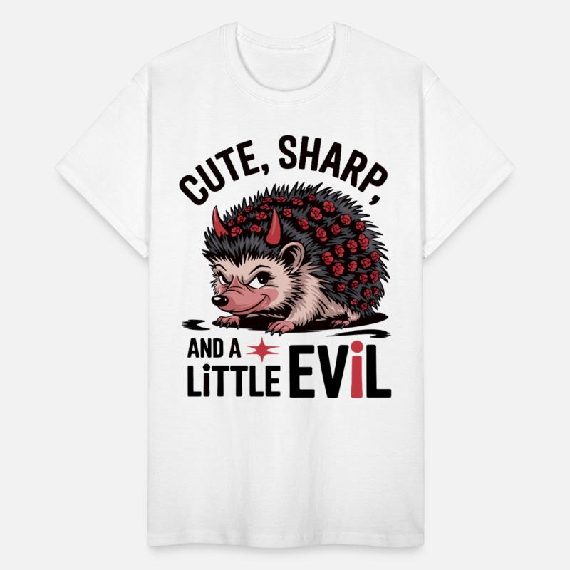 Cute, Sharp, and a Little Evil - Hedgehog Design