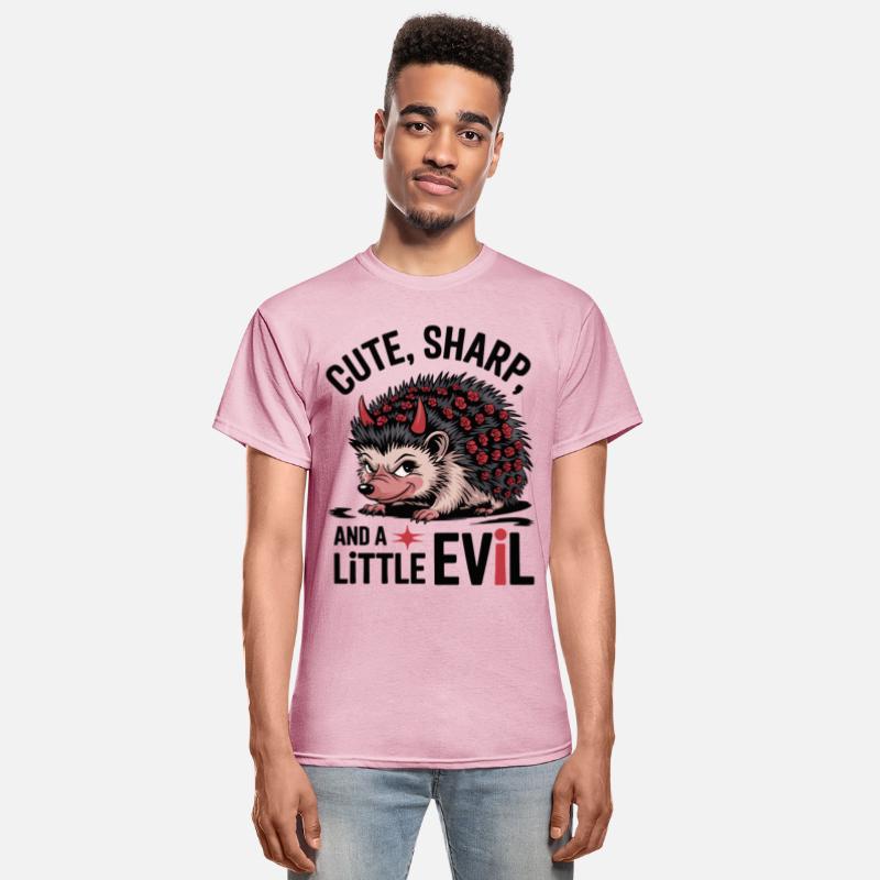 Cute, Sharp, and a Little Evil - Hedgehog Design