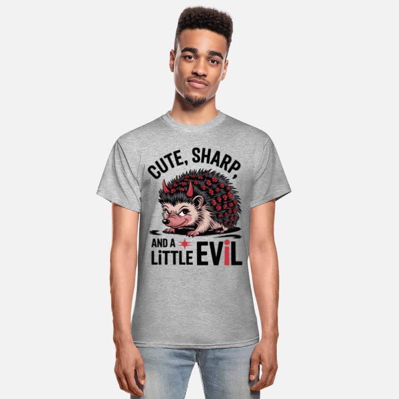 Cute, Sharp, and a Little Evil - Hedgehog Design