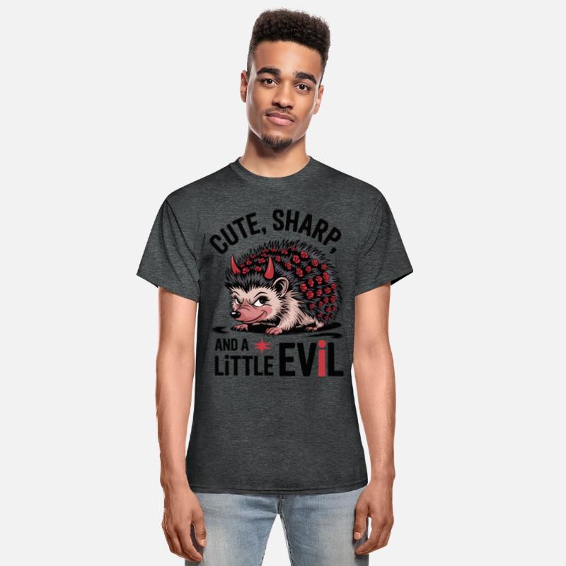 Cute, Sharp, and a Little Evil - Hedgehog Design