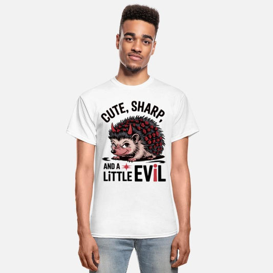 Cute, Sharp, and a Little Evil - Hedgehog Design