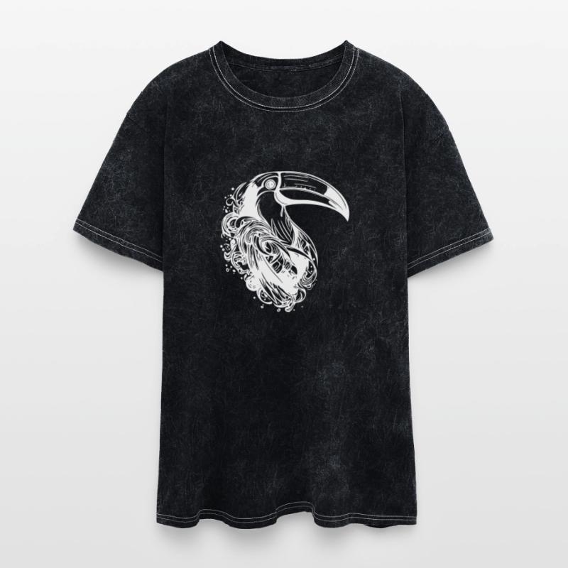 Cute Toucan Tropical Bird With Huge Beak