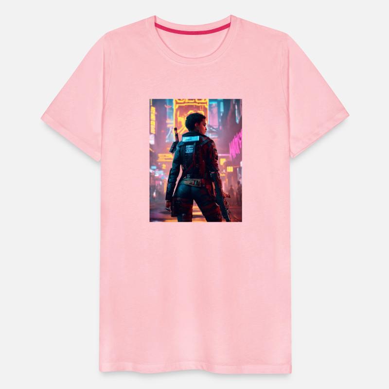 Cyberpunk Warrior: Sentinel of the Neon Streets