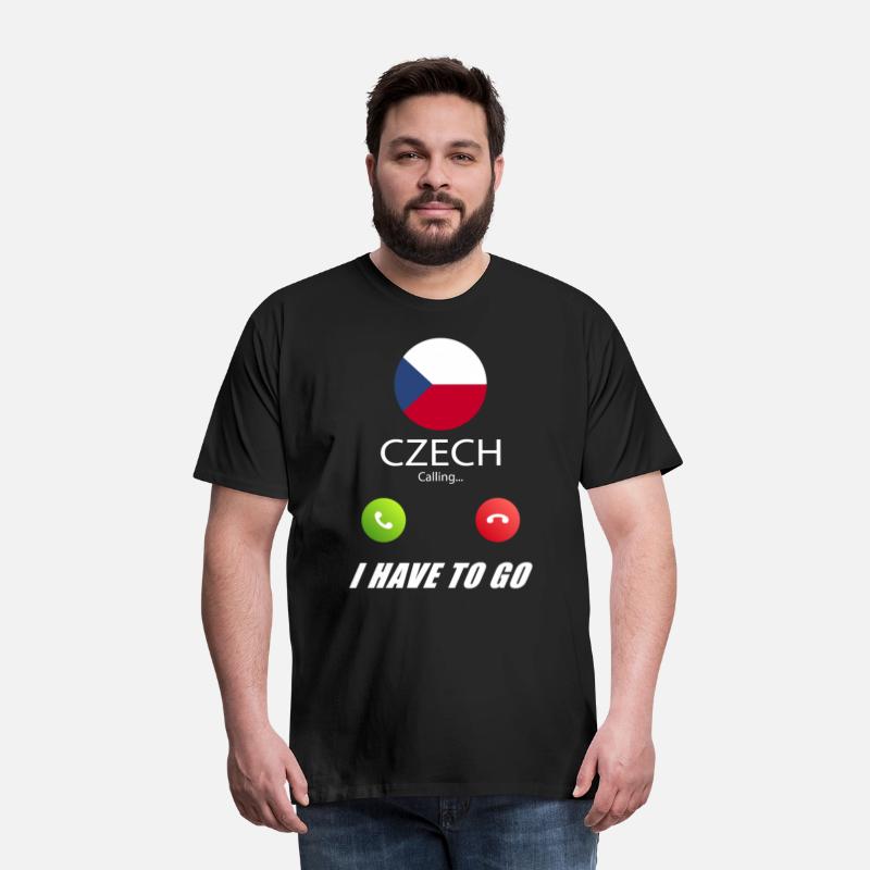 Czech is calling Is calling Flag Saying