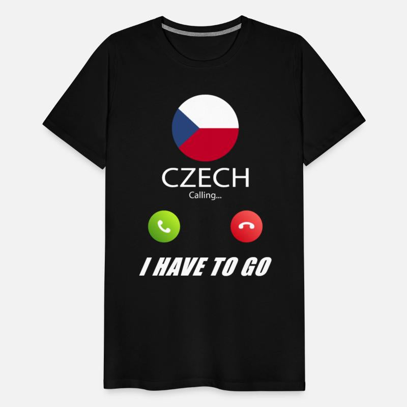 Czech is calling Is calling Flag Saying