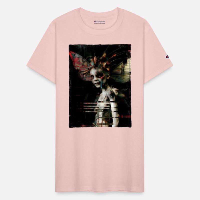 Dark Fairy Fairycore Cybergoth Glitch Graphic