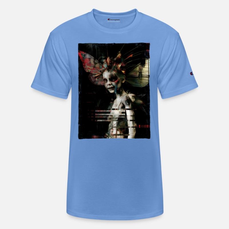 Dark Fairy Fairycore Cybergoth Glitch Graphic