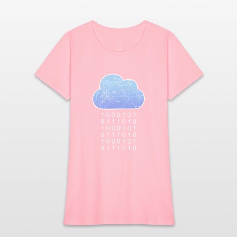 Data Analytics Cloud Data Rain Binary Geek Gift