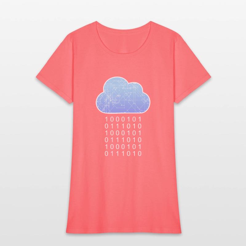 Data Analytics Cloud Data Rain Binary Geek Gift