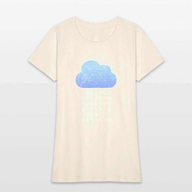 Data Analytics Cloud Data Rain Binary Geek Gift