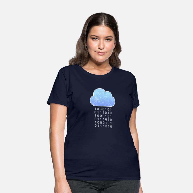 Data Analytics Cloud Data Rain Binary Geek Gift