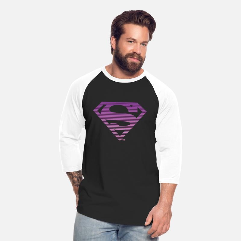 DC Comics Superman Classic Logo Striped