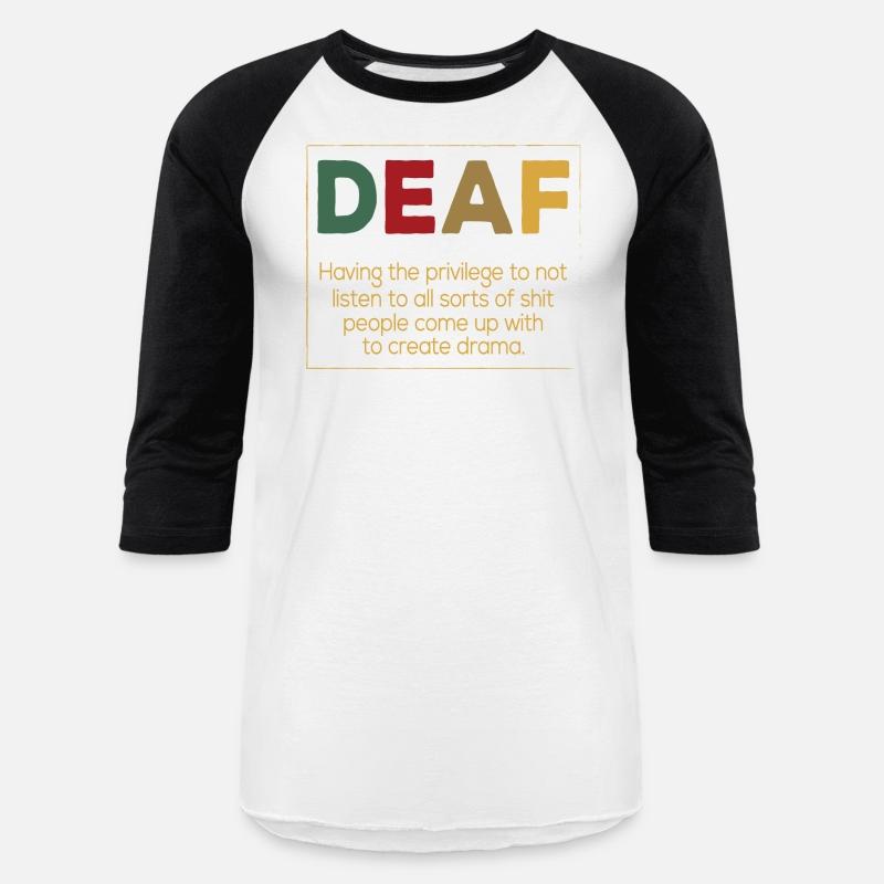 Deaf Funny Definition Create Drama