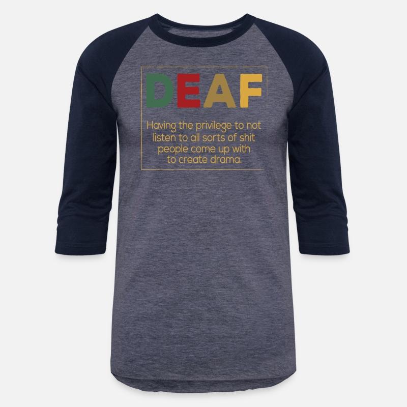 Deaf Funny Definition Create Drama