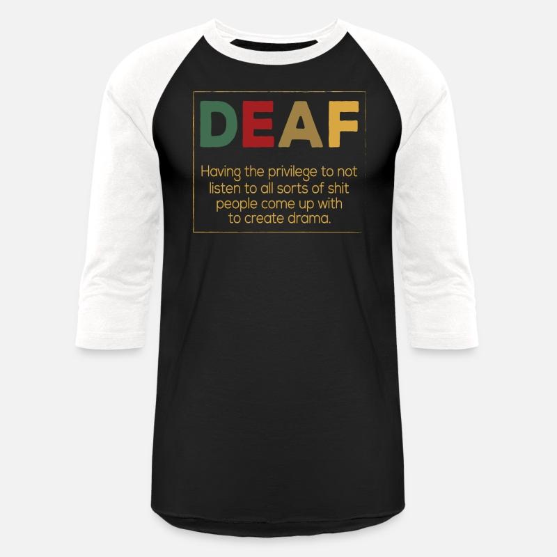 Deaf Funny Definition Create Drama
