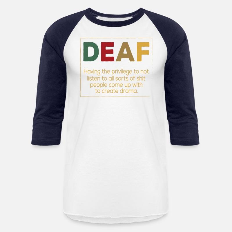 Deaf Funny Definition Create Drama
