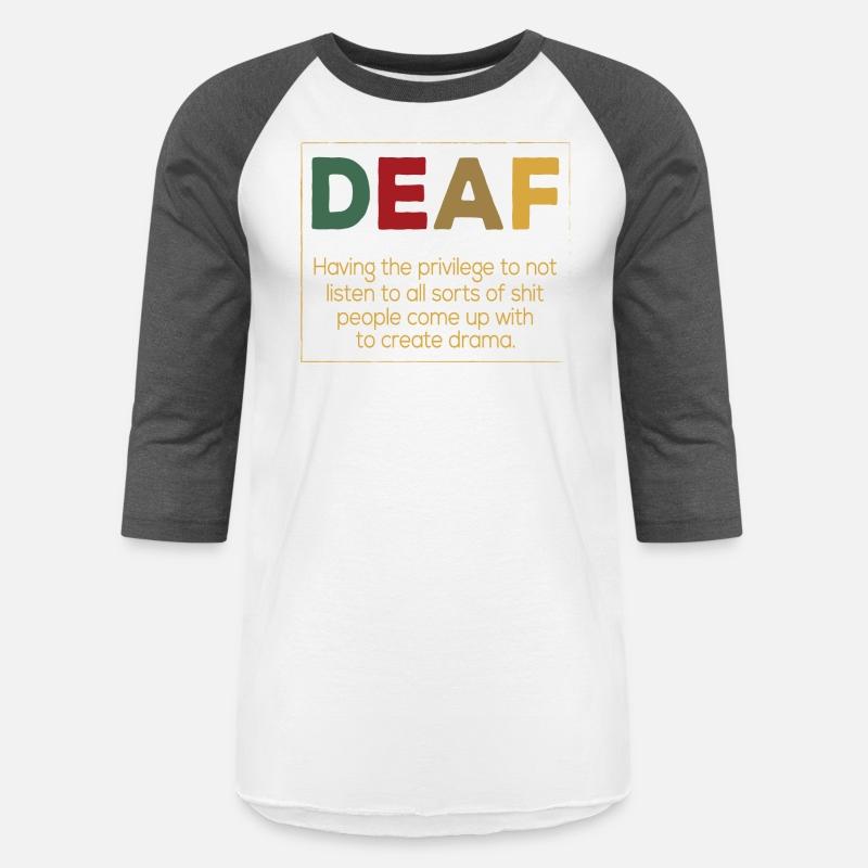 Deaf Funny Definition Create Drama