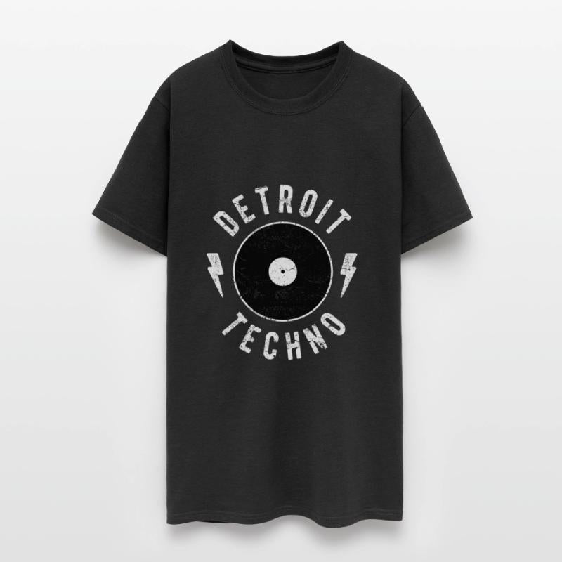 Detroit Techno Classic Shirt Vinyl EDM Electronic