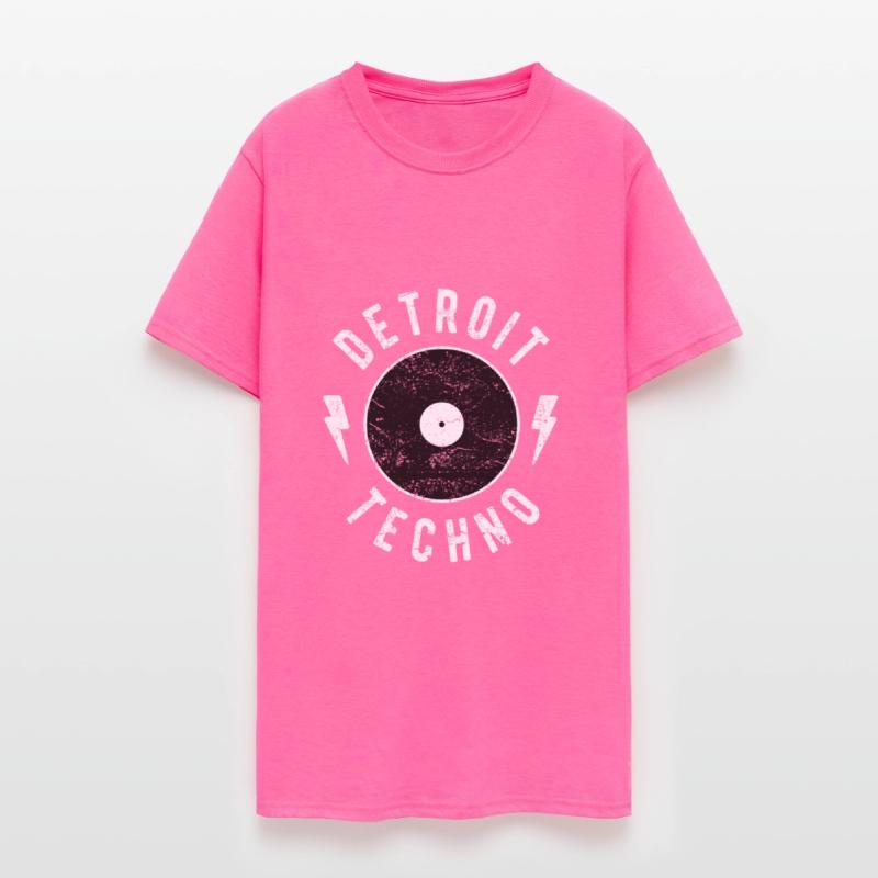 Detroit Techno Classic Shirt Vinyl EDM Electronic